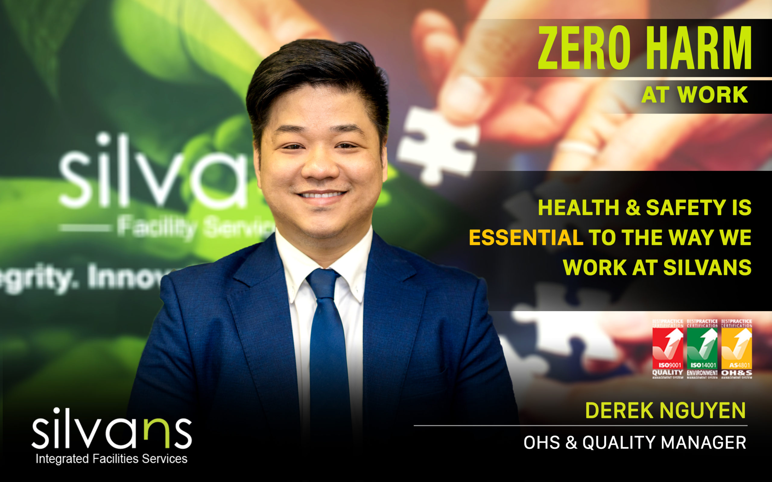 Derek Nguyen OHS & Quality Manager