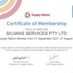 Membership Certificate For Silvans in Supply Nation