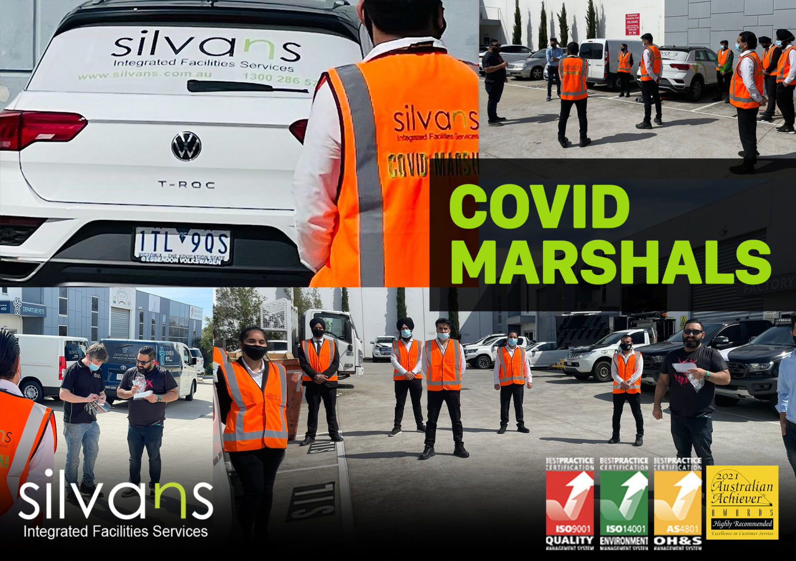 Training session for Covid Marshals Team by Tony Bhatia